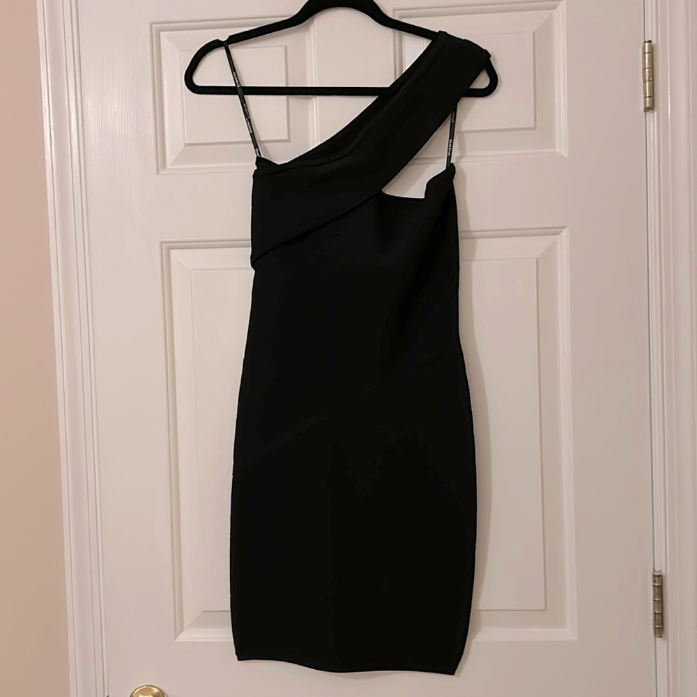 Bebe black cocktail dress, size M